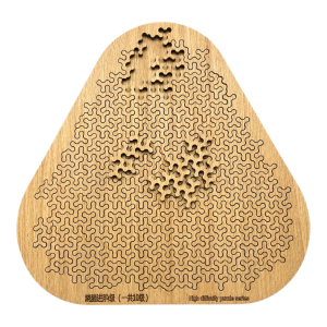 Rompecabezas Fractal Laberinto Curvo