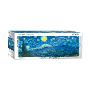 Noche Estrellada Van Gogh Panorámico 1000 piezas