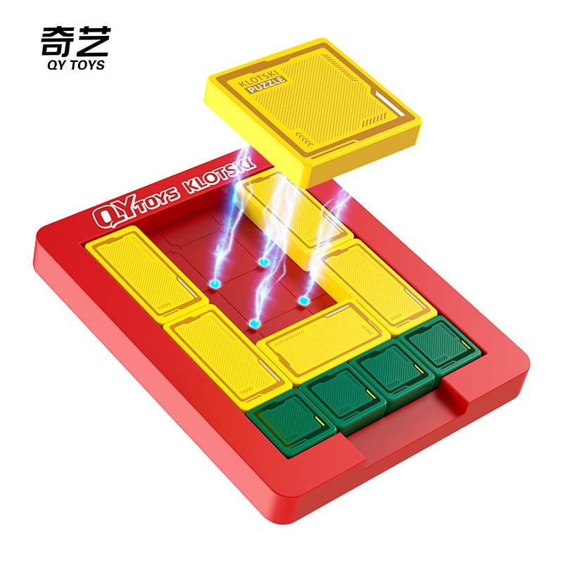 QiYi Klotski Puzzle Green HUARONG - Imagen 7
