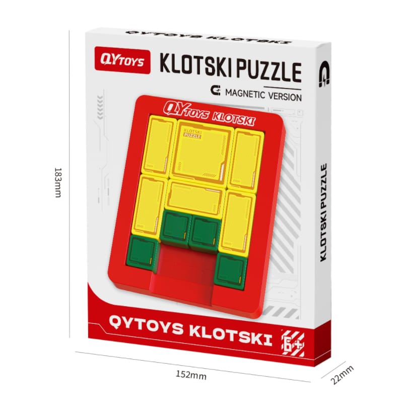 QiYi Klotski Puzzle Green HUARONG - Imagen 8