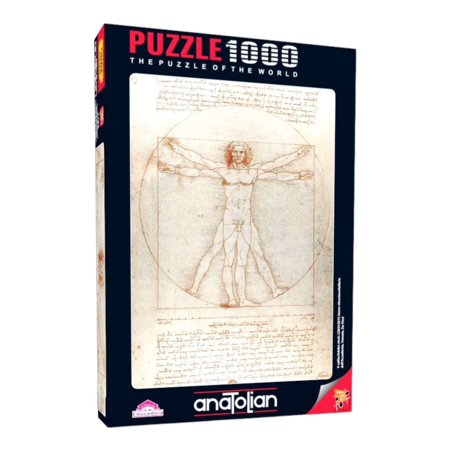 Hombre de Vitruvio – 1000 Piezas