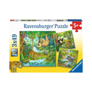 Jungla Divertida 3x49 piezas