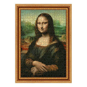Mona Lisa Marco Impreso 500 piezas