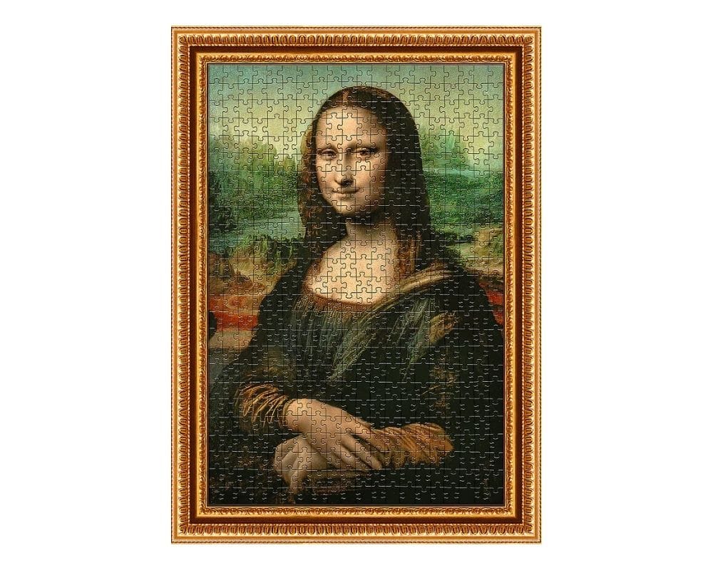 Mona Lisa Marco Impreso 500 piezas