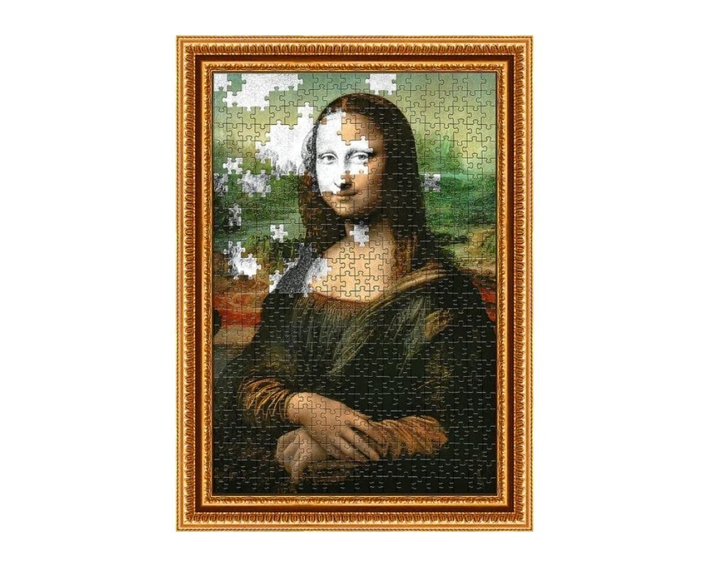 Mona Lisa Marco Impreso 500 piezas - Imagen 2