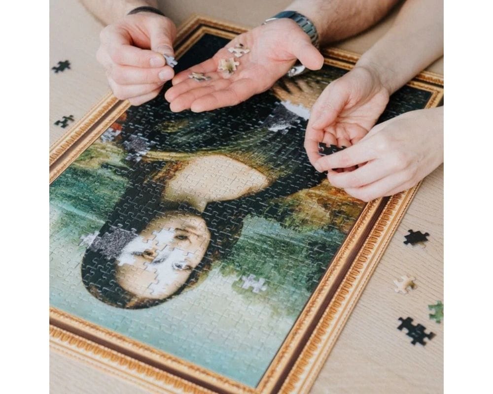 Mona Lisa Marco Impreso 500 piezas - Imagen 3