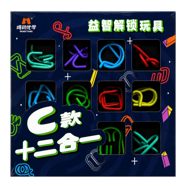 Colorful Unlock 12 PCS Version C