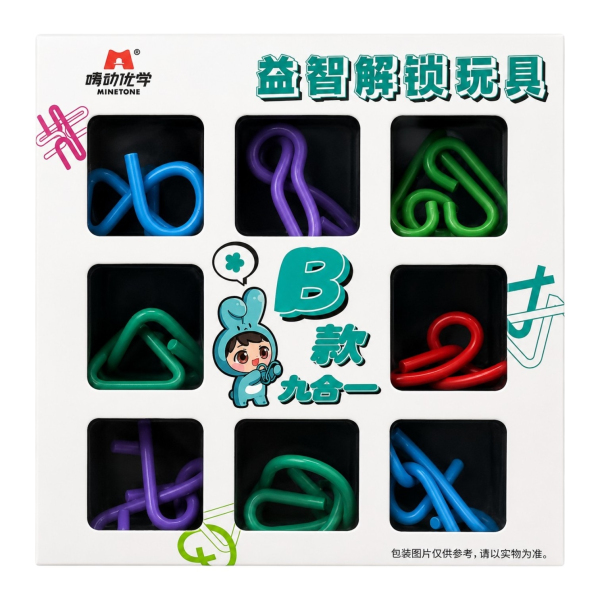 Colorful Unlock 8 PCS Versión B