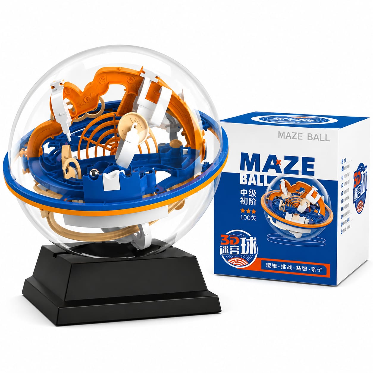 Maze Ball Grande 100 Niveles