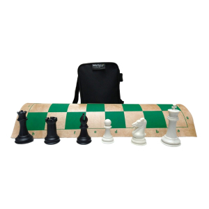 Set Ajedrez Staunton Negro Hueso